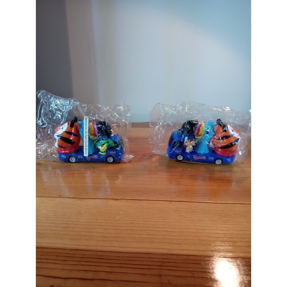 2- Tony The Tiger Kellogg's Tonymobile Unopened Package Tony Tucan Sam Dig 'Em👍